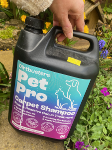 Dirtbuster pro shampoo - pet carpet shampoo