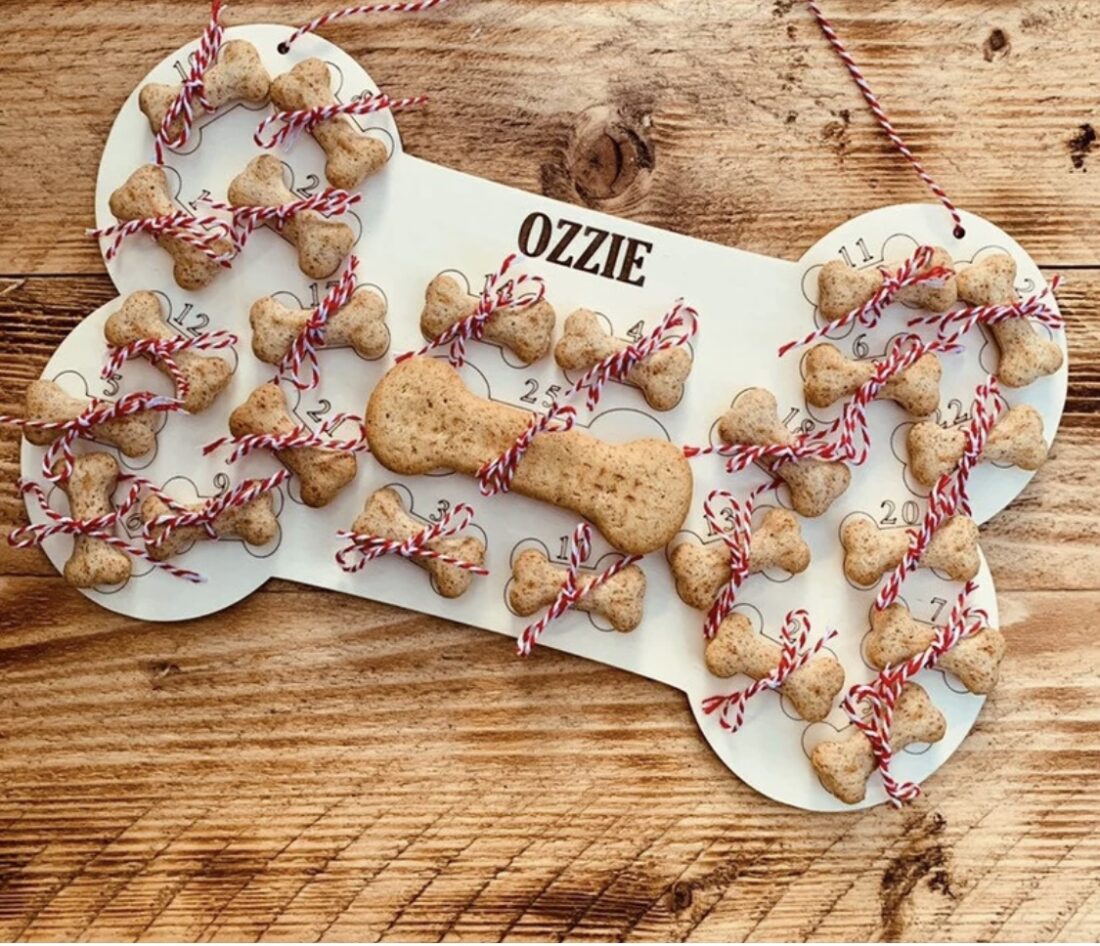 Treat advent calender for dogs and puppies