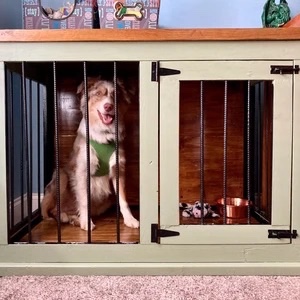 DIY dog house crate plans. How to build a dog house cheap