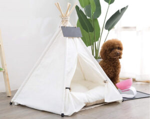Tent tipi for dogs. unusual beds for dogs